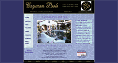 Desktop Screenshot of caymanpools.net
